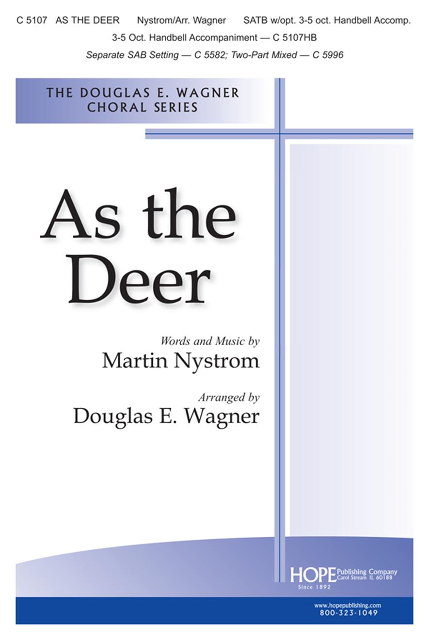 As the Deer - SATB Cover Image