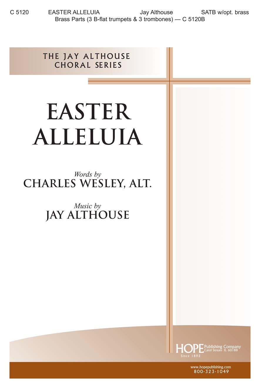 Easter Alleluia - SATB w-opt. Brass Cover Image
