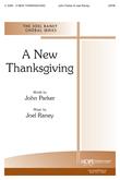 New Thanksgiving, A - SATB-Digital Download