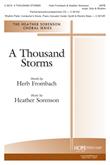 Thousand Storms, A - SATB w/opt. Solo and Rhythm-Digital Download