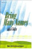 Bring Many Names - Brian Wren Hymn Collection Cover Image