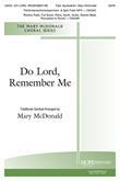 Do Lord Remember Me - SATB Cover Image