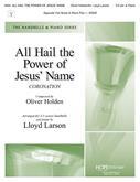 All Hail the Power of Jesus' Name - 3-5 Oct Cover Image