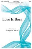 Love Is Born - SATB Cover Image