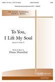 To You I Lift My Soul - SAB Cover Image