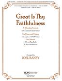 Great Is Thy Faithfulness - Piano-Organ Cover Image