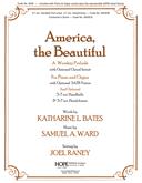 America the Beautiful - Piano-Organ w-opt. Choral Introit Cover Image