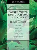Sacred Vocal Duets for Two Low Voices - Book Cover Image
